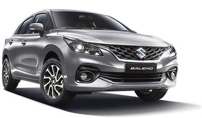 Maruti Baleno Zeta MT Hatchback Petrol 22.35 km/l 6 Airbags (Driver, Front Passenger, 2 Curtain, Driver Side, Front Passenger Side) 1.2L VVT Nexa Blue, Grandeur Grey, Splendid Silver, Opulent Red, Arctic White, Luxe Beige, Pearl Midnight Black