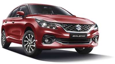 Maruti Baleno Delta MT CNG Hatchback CNG, Petrol CNG - 30.61 km/kg, Petrol - 22.35 km/l 2 Airbags (Driver, Passenger) 1.2L VVT Nexa Blue, Grandeur Grey, Splendid Silver, Opulent Red, Arctic White, Luxe Beige