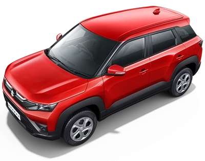 Maruti Brezza LXi S-CNG Compact SUV (Sports Utility Vehicle) CNG, Petrol 2 Airbags (Driver, Front Passenger) CNG - 25.51 km/kg, Petrol - 17.38 km/l Yes (Manual) Sizzling Red, Exuberant Blue, Magma Grey, Splendid Silver, Pearl Arctic White