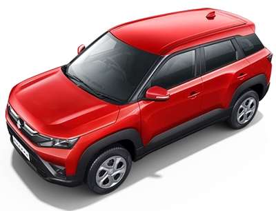 Maruti Brezza LXi Compact SUV (Sports Utility Vehicle) Petrol 2 Airbags (Driver, Front Passenger) 17.38 km/l Yes (Manual) Sizzling Red, Exuberant Blue, Magma Grey, Splendid Silver, Pearl Arctic White