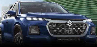 Maruti Grand Vitara Alpha Smart Hybrid Compact SUV (Sports Utility Vehicle) Mild Hybrid(Electric + Petrol) 21.11 km/l Yes (Automatic Climate Control) Android Auto (Wireless), Apple Car Play (Wireless) Midnight Black, Grandeur Grey, Splendid Silver, Arctic White, Nexa Blue, Chestnut Brown ₹ 15.41 Lakh