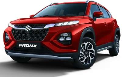 Maruti Fronx Delta 1.2 CNG Compact SUV (Sports Utility Vehicle) CNG, Petrol CNG - 28.51 km/kg, Petrol - 21.79 km/l 2 Airbags (Driver, Front Passenger) 1.2L Dual Jet, Dual VVT Nexa Blue (Celestial), Arctic White, Splendid Silver, Grandeur Grey, Earthen Brown, Opulent Red, Bluish Black