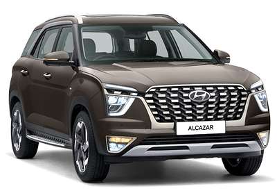 Hyundai Alcazar Signature (O) 6 STR 1.5 Diesel AT SUV (Sports Utility Vehicle) Diesel 18.1 km/l 6 Airbags (Driver, Front Passenger, 2 Curtain, Driver Side, Front Passenger Side) 1.5L Diesel CRDi engine Atlas white, Abyss black, Typhoon silver, Starry night, Titan Grey, Taiga Brown