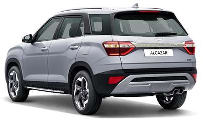 Hyundai Alcazar Signature (O) 7 Seater 1.5 Diesel AT SUV (Sports Utility Vehicle) Diesel 18.1 km/l 6 Airbags (Driver, Front Passenger, 2 Curtain, Driver Side, Front Passenger Side) 1.5L Diesel CRDi engine Atlas white, Abyss black, Typhoon silver, Starry night, Titan Grey, Taiga Brown