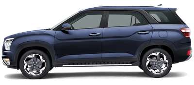 Hyundai Alcazar Platinum 7 STR 1.5 Diesel SUV (Sports Utility Vehicle) Diesel 6 Airbags (Driver, Front Passenger, 2 Curtain, Driver Side, Front Passenger Side) 20.4 kmpl Yes (Automatic Climate Control) Android Auto (Wired), Apple Car Play (Wired) Atlas white, Abyss black, Typhoon silver, Starry night, Titan Grey, Taiga Brown