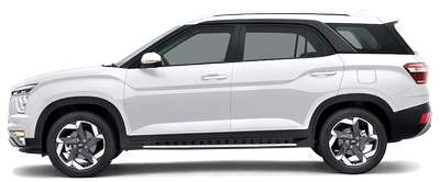 Hyundai Alcazar Signature (O) 7 STR 1.5 Petrol DCT SUV (Sports Utility Vehicle) Petrol 6 Airbags (Driver, Front Passenger, 2 Curtain, Driver Side, Front Passenger Side) Yes (Automatic Climate Control) Android Auto (Wired), Apple Car Play (Wired) Atlas white, Abyss black, Typhoon silver, Starry night, Titan Grey, Taiga Brown