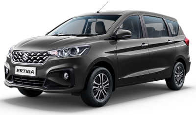 Maruti Ertiga ZXi MUV (Multi Utility Vehicle) Petrol 2 Airbags (Driver, Passenger) 20.51 km/l Yes (Automatic Climate Control) Android Auto (Yes), Apple Car Play (Yes) Pearl Metallic Auburn Red Dignity Brown Metallic Magma Grey Pearl Metallic Oxford Blue Pearl Arctic White Splendid Silver