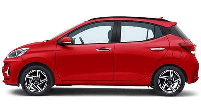 Hyundai Grand i10 Nios Magna AMT 1.2 Kappa VTVT Hatchback Petrol 4 Airbags (Driver, Front Passenger, Driver Side, Front Passenger Side) Yes (Manual) Fiery red, Spark green, Typhoon silver, Teal blue, Atlas white, Titan grey