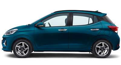 Hyundai Grand i10 Nios Magna 1.2 Kappa VTVT Hatchback Petrol 4 Airbags (Driver, Front Passenger, Driver Side, Front Passenger Side) Yes (Manual) Fiery red, Spark green, Typhoon silver, Teal blue, Atlas white, Titan grey