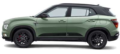 Hyundai Creta SX (O) 1.5 Petrol CVT Adventure Edition SUV (Sports Utility Vehicle) Petrol 6 Airbags (Driver, Front Passenger, 2 Curtain, Driver Side, Front Passenger Side) 1.5, MPi Petrol Ranger khakhi, Abyss black, Titan grey, Atlas white 3 Star (Global NCAP)