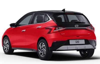 Hyundai i20 Asta (O) 1.2 IVT Dual Tone Hatchback Petrol 6 Airbags (Driver, Front Passenger, 2 Curtain, Driver Side, Front Passenger Side) 1.2, Kappa Fiery red with Abyss black roof, Atlas white with Abyss blackroof 3 Star (Global NCAP)