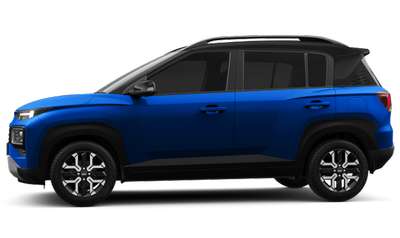 Hyundai Exter SUV (Sports Utility Vehicle) Petrol 19.2 km/l 6 Airbags (Driver, Front Passenger, 2 Curtain, Driver Side, Front Passenger Side) 1.2 Kappa Petrol Cosmic blue with Abyss black roof, Ranger khaki with Abyss black roof, Atlas white with Abyss black roof