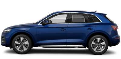 Audi Q5 SUV (Sports Utility Vehicle) Petrol 13.4 km/l 8 Airbags (Driver, Passenger, 2 Curtain, Driver Side, Front Passenger Side, 2 Rear Passenger Side) 2.0L TFSI Turbocharged I4 Glacier white (Metallic), Manhattan gray (Metallic), Navarra blue (Metallic), Mythos black (Metallic), District green (Metallic) 5 Star (Euro NCAP)