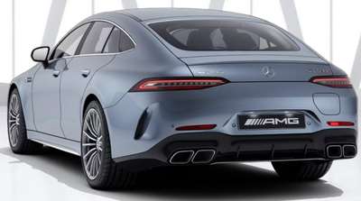 Mercedes AMG GT 63 S 4MATIC+ 4 Door Coupe Petrol 8.8 km/l 7 Airbags (Driver, Passenger, 2 Curtain, Driver Knee, Driver Side, Front Passenger Side) M177 Biturbo V8 Polar white (Non metallic), Spectral blue (Metallic), Graphite grey (Metallic), Obsidian black (Metallic), High-tech silver (Metallic), MANUFAKTUR Graphite grey magno, MANUFAKTUR Selenite grey magno, MANUFAKTUR Spectral blue magno, MANUFAKTUR Cashmere white magno, MANUFAKTUR Classic grey solid, MANUFAKTUR Olive metallic, MANUFAKTUR Kalahari gold magno, MANUFAKTUR Vintage blue solid, MANUFAKTUR Cote D’Azur light blue metallic, MANUFAKTUR Copper orange magno, MANUFAKTUR Yellowstone solid
