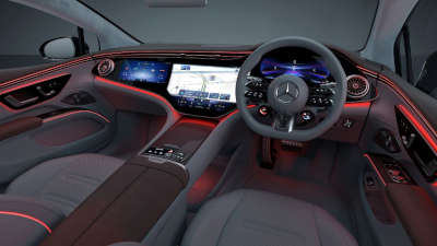 Mercedes-Benz EQS 580 4MATIC Electric Sedan Electric Yes (Automatic Four Zone) Android Auto (Wireless), Apple Car Play (Wireless) Obsidian Black Graphite Grey Diamond White Bright Sodalite Blue High-tech Silver ₹  1.59 Crore