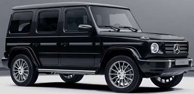 Mercedes G-Class AMG G 63 Grand Edition SUV (Sports Utility Vehicle) Petrol 6.1 km/l 9 Airbags (Driver, Front Passenger, 2 Curtain, Driver Knee, Driver Side, Front Passenger Side, 2 Rear Passenger Side) 4.0-litre V8 Night black (Non metallic) 5 Star (Euro NCAP)