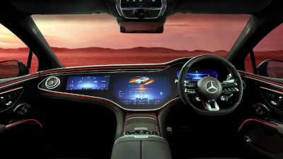 Mercedes-Benz AMG EQS 53 4MATIC+ Electric Sedan Electric Yes (Automatic Four Zone) Android Auto (Wireless), Apple Car Play (Wireless) Polar White Obsidian Black Nautic Blue Graphite Grey Designo Manufaktur Hyacinth Red Designo Manufaktur Selenite Grey Magno Designo Manufaktur Diamond White Metallic ₹  2.45 Crore