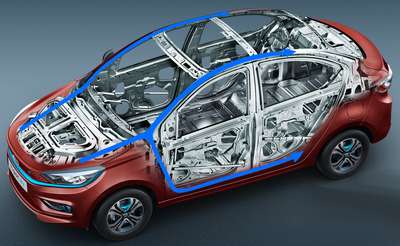 Tata Tigor EV XZ Plus Subcompact Electric Hatchback Electric 2 Airbags (Driver, Front Passenger) Permanent Magnet Synchronous Motor (PMSM) Magnetic red, Signature teal blue, Daytona grey 4 Star (Global NCAP)