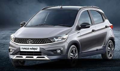 Tata Tiago NRG XZ MT Crossover Styled Hatchback Petrol 20.09 km/l 2 Airbags (Driver, Front Passenger) 1.2L Revotron Petrol Cloud grey, Fire red, Polar white, Foresta green 4 Star (Global NCAP)