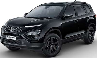 Tata Safari XTA+ Dark Edition (2021 - 2023) SUV (Sports Utility Vehicle) Diesel 14.08 km/l 2 Airbags (Driver, Front Passenger) 2.0 L Kryotec Oberon black