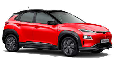 Hyundai Kona Electric Premium Dual Tone Electric SUV (Sports Utility Vehicle) Electric 6 Airbags (Driver, Passenger, 2 Curtain, Driver Side, Front Passenger Side) Yes (Automatic Climate Control) Android Auto (Yes), Apple Car Play (Yes) Titan grey with phantom black roof Fiery red with phantom black roof Polar white with phantom black roof