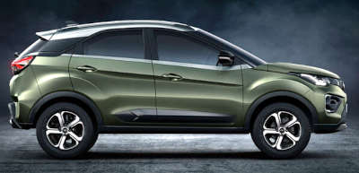 Tata Nexon XZ+ LUX Diesel Dual Tone SUV (Sports Utility Vehicle) Diesel 23.22 km/l Yes (Automatic Climate Control) Android Auto (Yes), Apple Car Play (Yes) Foliage Green Calgary White Flame Red Daytone Grey ₹  13.35 Lakh