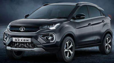 Tata Nexon XM (S) SUV (Sports Utility Vehicle) Petrol 2 Airbags (Driver, Passenger) 17.33 km/l Yes (Manual) Android Auto (No), Apple Car Play (No) Foliage Green Calgary White Flame Red Daytone Grey