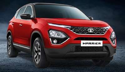 Tata Harrier XZ DT (2020 - 2023) SUV (Sports Utility Vehicle) Diesel 16.35 km/l 6 Airbags (Driver, Passenger, 2 Curtain, Driver Side, Front Passenger Side) 2.0 L Kryotec Orcus white with Black roof, Calypso red with Black roof