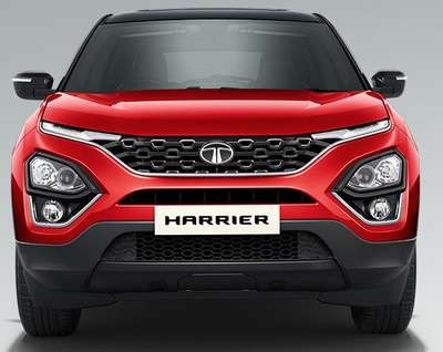 Tata Harrier XZA+ (2020 - 2023) SUV (Sports Utility Vehicle) Diesel 14.6 km/l 6 Airbags (Driver, Passenger, 2 Curtain, Driver Side, Front Passenger Side) 2.0 L Kryotec Calypso red, Orcus white, Daytona grey