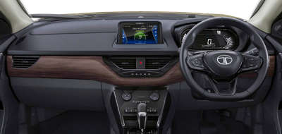 Tata Nexon XZA+ LUXS Kaziranga SUV (Sports Utility Vehicle) Petrol 17.05 km/l Yes (Automatic Climate Control) Android Auto (Yes), Apple Car Play (Yes) Grassland Beige with Piano Black Roof ₹  12.95 Lakh