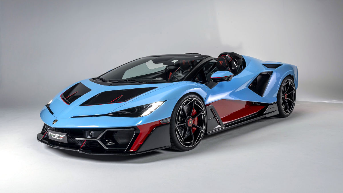 Lamborghini drops the top! Meet the Fenomeno Roadster—a ferocious 1000+ HP hybrid hypercar claiming the crown as the brand's most powerful open-top ever.