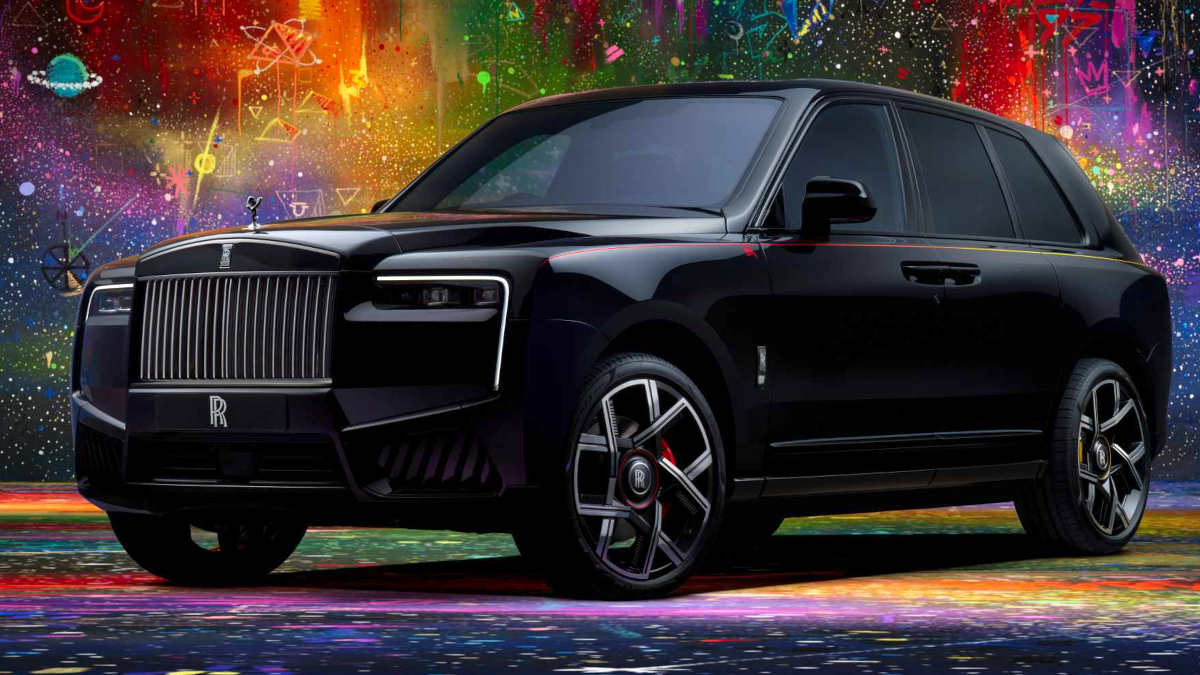 Rolls-Royce collaborated with artist Cyril Kongo to launch five ultra-rare, hand-painted Black Badge Cullinan SUVs. Read the full review at AkulRide!