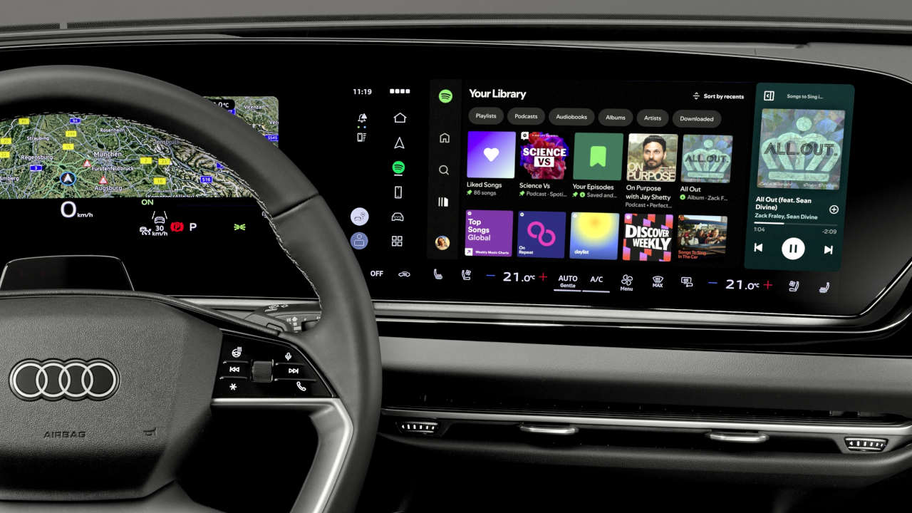 Audi Introduces Native Spotify App for PPE and PPC Vehicles
