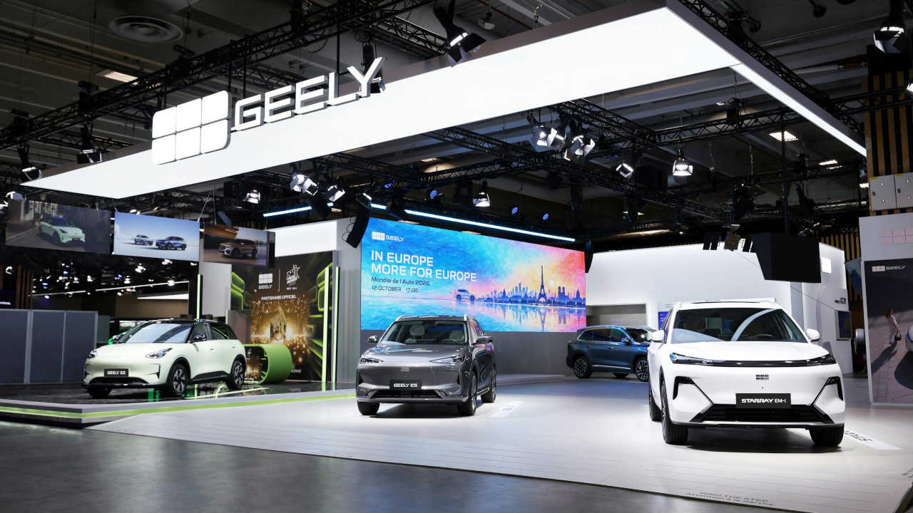 Geely Auto Group Debuts at Paris Motor Show with New Hybrid and EV Lineup