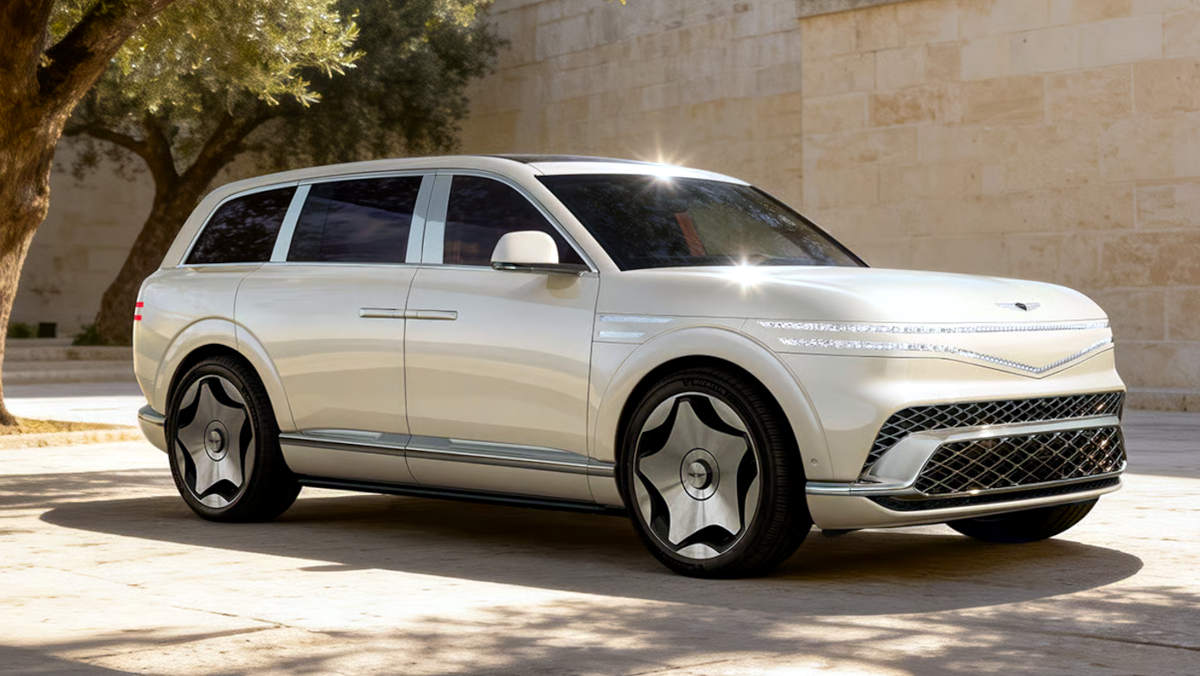 Genesis GV90 Teased: Ultra Luxury Flagship Electric SUV Coming Soon