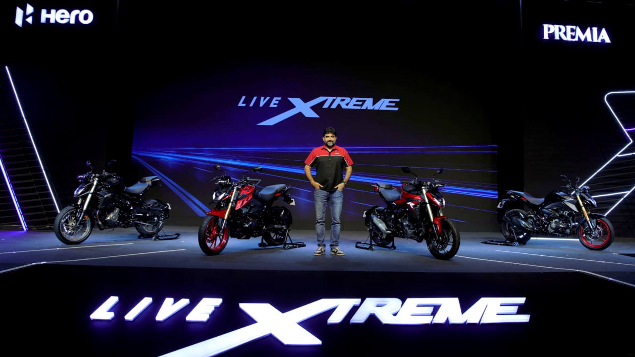 Hero Launches All-New Xtreme 160R 4V and Refreshed 250R
