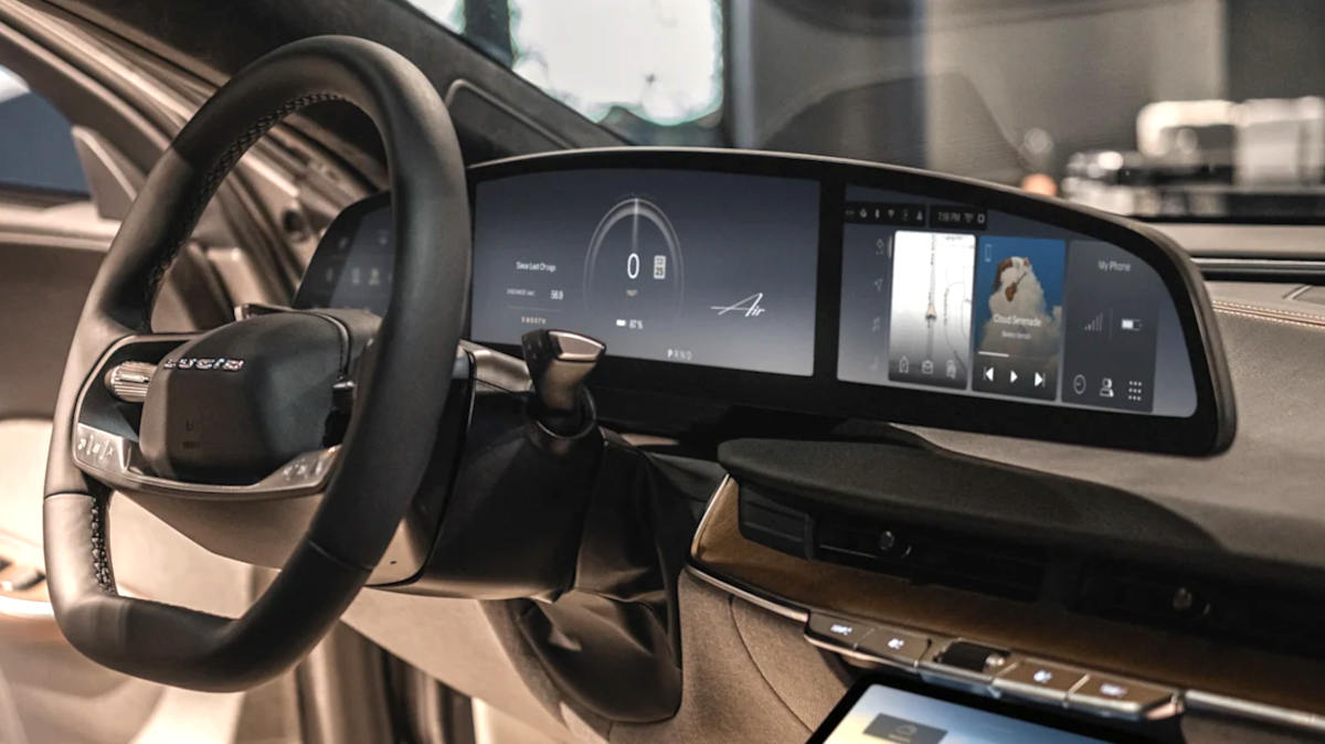 Lucid Air UX 3.0 Fixes Infotainment Lag With $950 Chip Upgrade