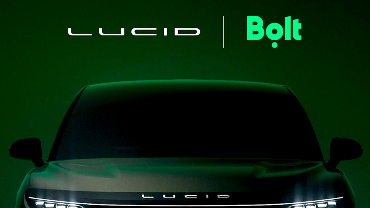 Lucid and Bolt Partner for Autonomous EV Fleet of 25,000 Midsize Robotaxis