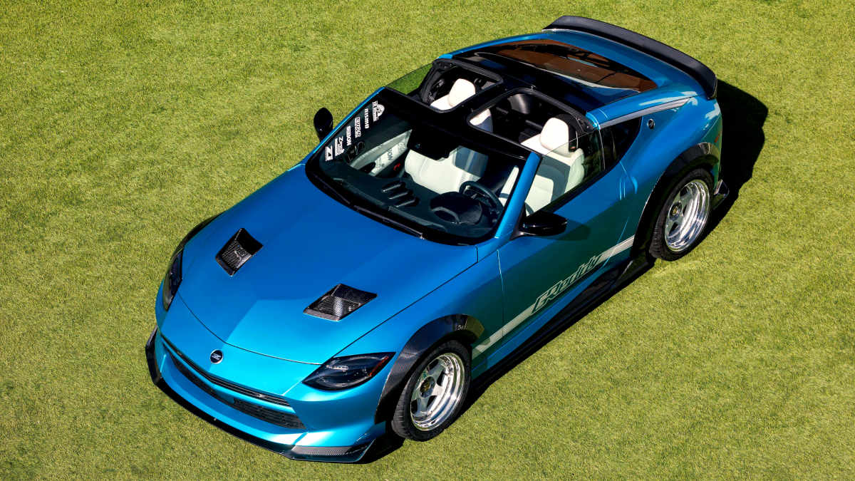 Nissan Z Kaze Concept Revealed: T-Top Roof, '90s Tuning, GReddy Upgrades and Specs