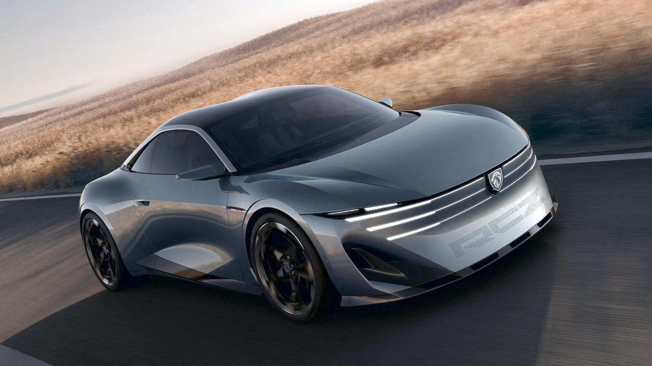 Peugeot RCZ Vision Concept Revealed with 500 hp, Solid-State Battery and 1,000V Technology