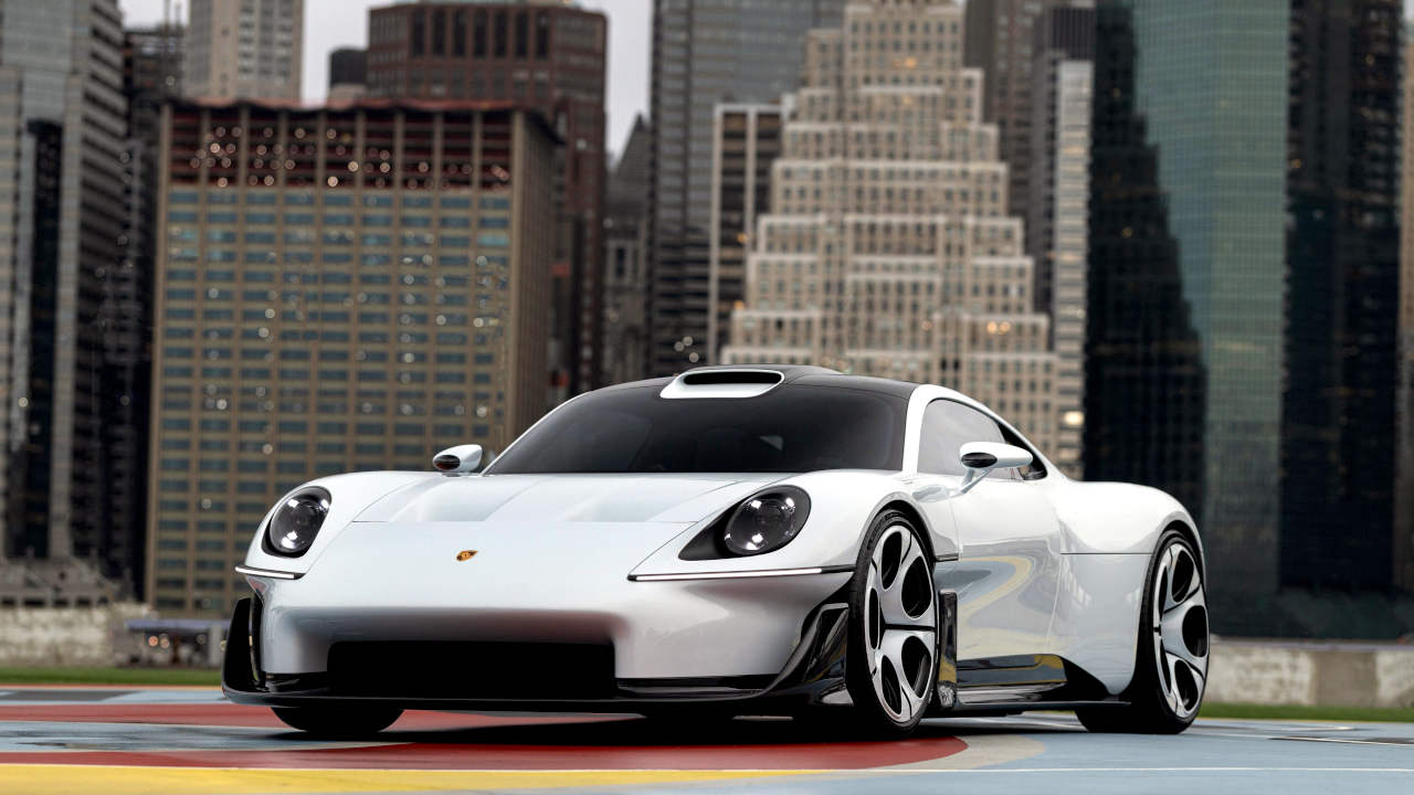 Porsche Unveils Mission S Mid-Engined Vision Concept