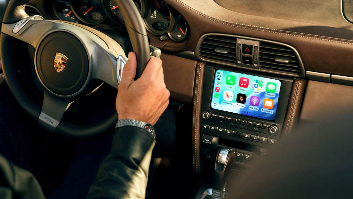 Porsche Adds Wireless CarPlay to 300,000+ Older Porsches