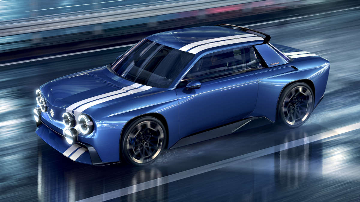 Renault 8 Gordini Concept Revealed: 270 HP Electric Coupe