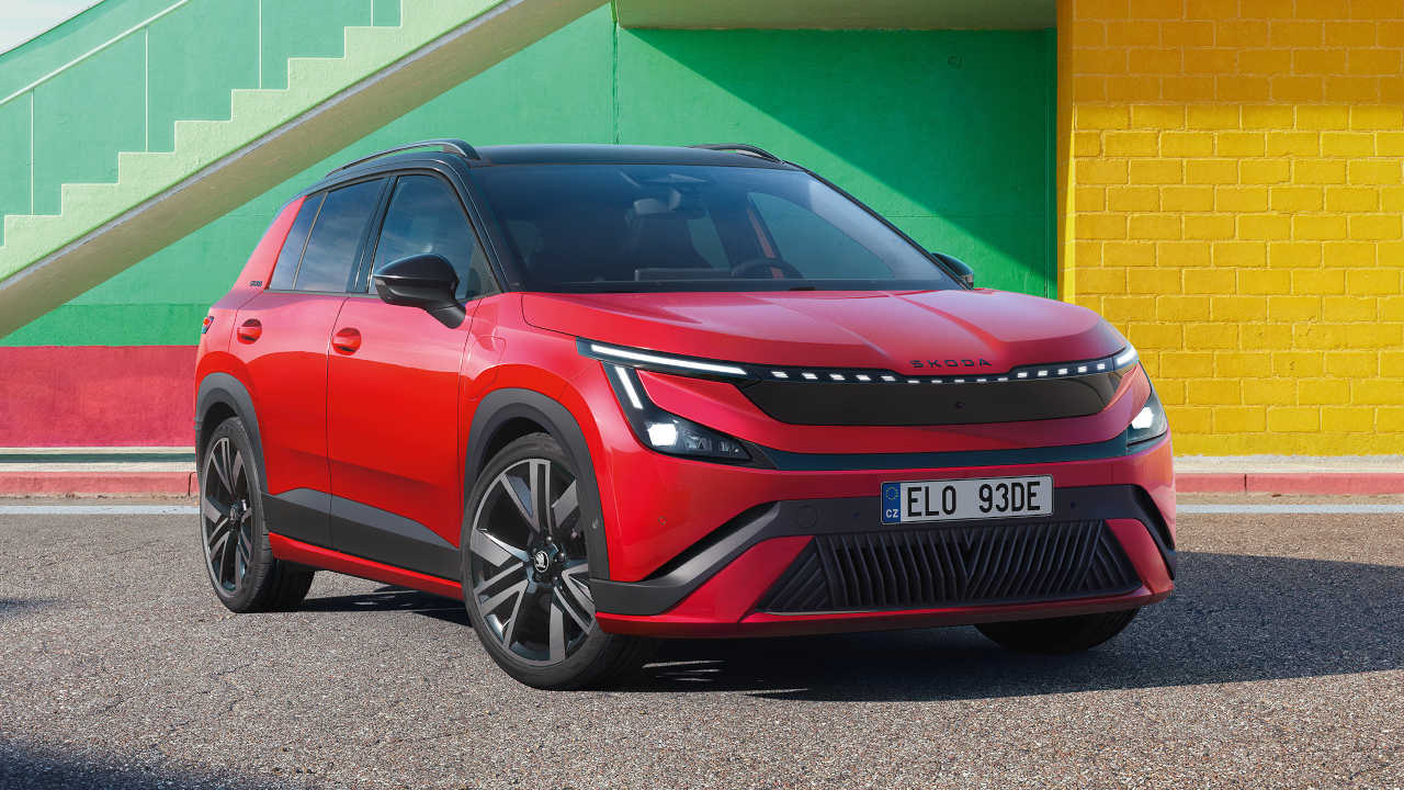 New Skoda Epiq Sportline Debuts With 155 kW and Illuminated Grille