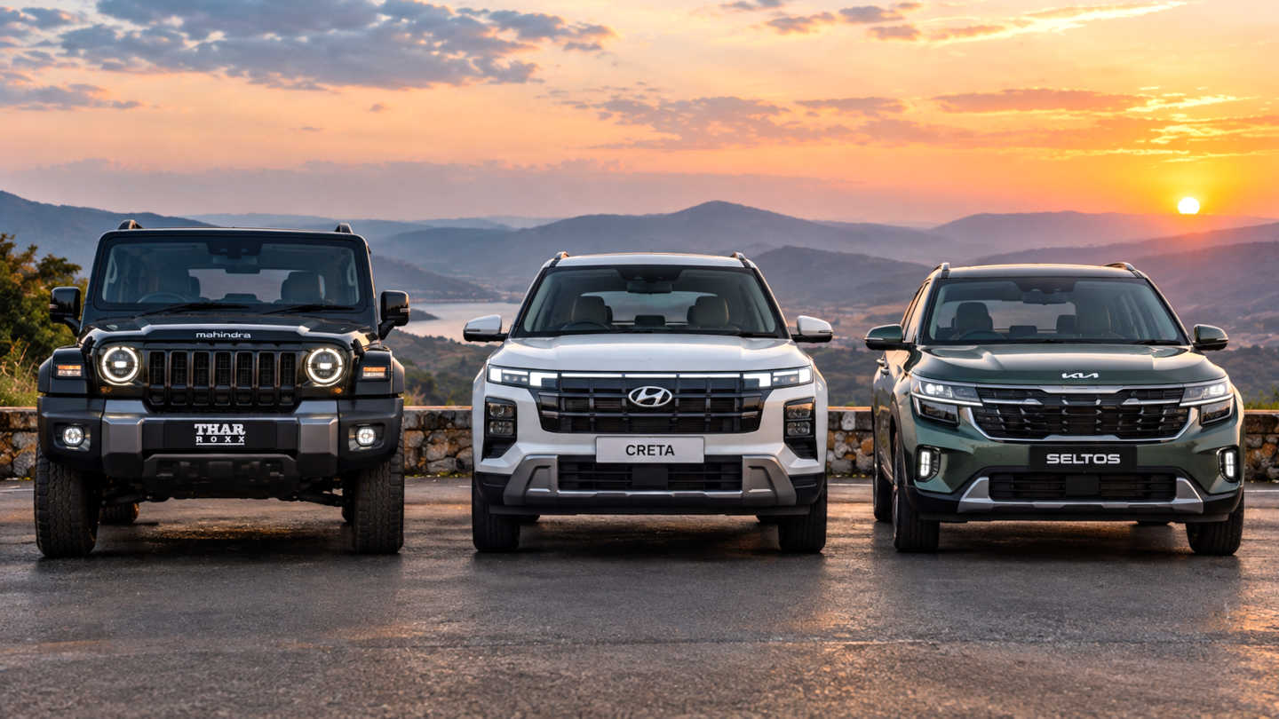Thar Roxx vs Creta & Seltos: Road Presence vs Daily Comfort