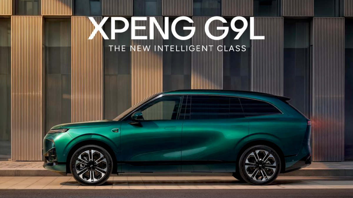 XPENG G9L Electric Flagship to Challenge Tesla at Paris Show