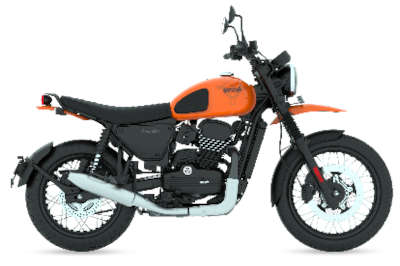Yezdi Scrambler Single Tone