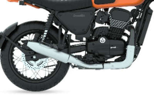 Yezdi Scrambler Single Tone