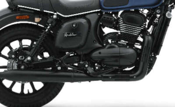 Yezdi Roadster Dark Red Grey White