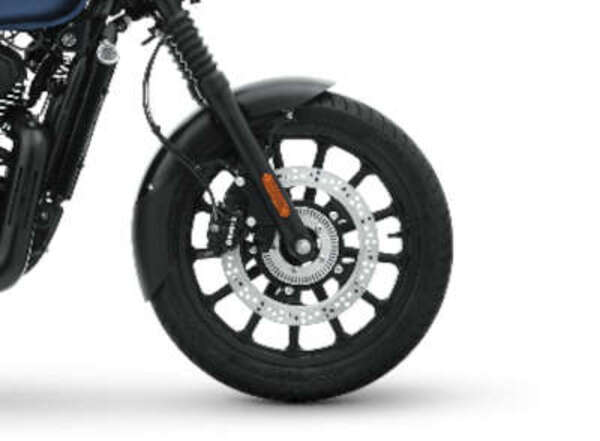 Yezdi Roadster Dark Red Grey White